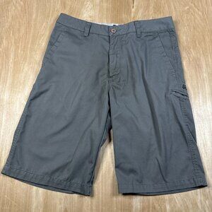 Fox Racing Men's Gray Tech Stretch Shorts Size 32